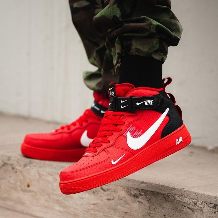 nike air force one rouge femme