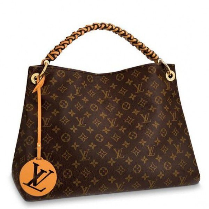 LOUIS VUITTON 'Neverfull' bag in brown monogram canvas - VALOIS